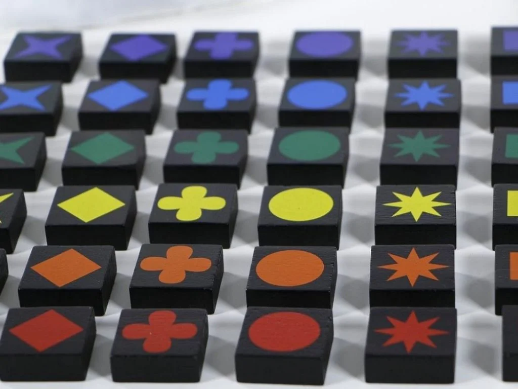 Qwirkle alle tegels