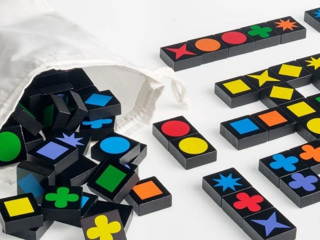 Qwirkle buidel en tegels