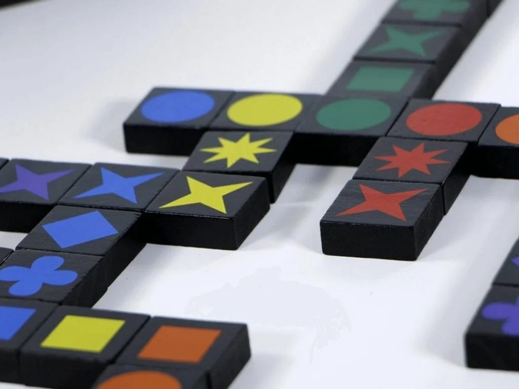 Qwirkle tegels leggen