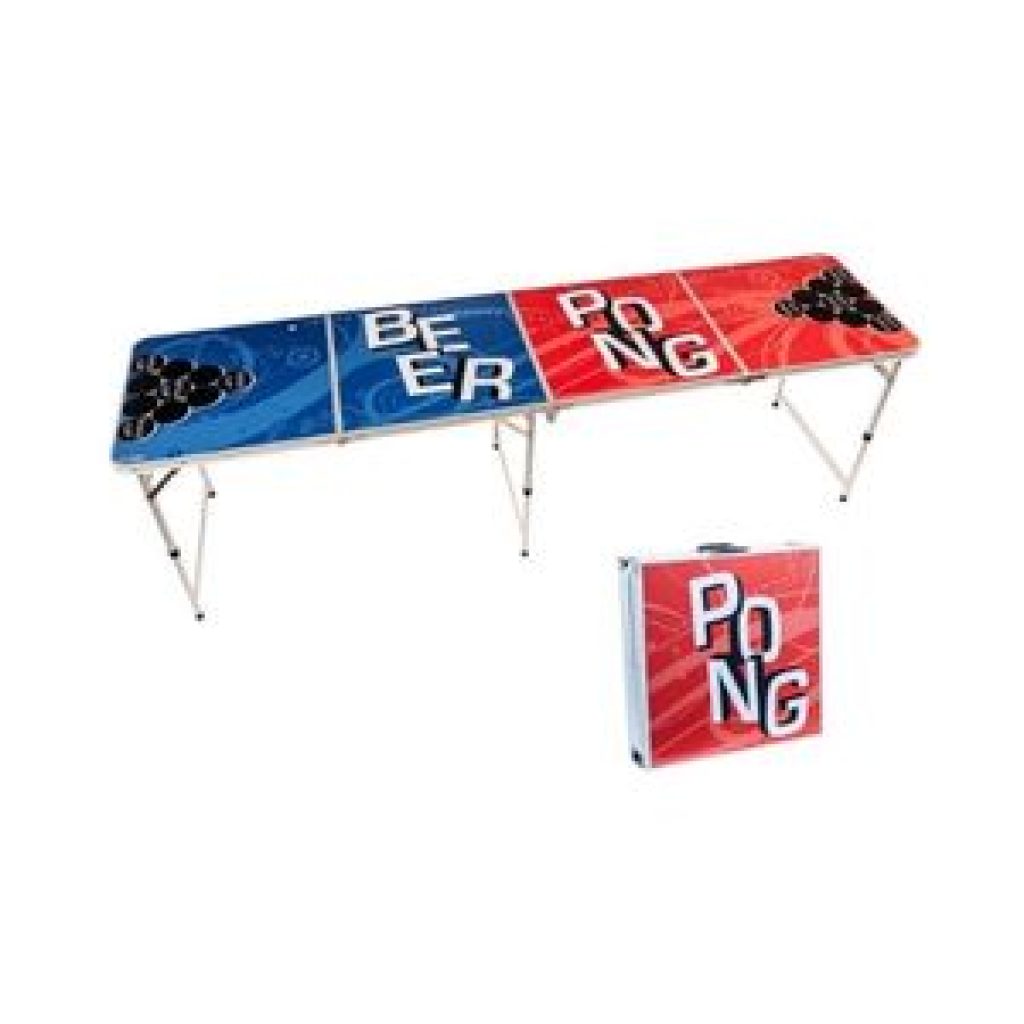 beerpong tafel gekleurd