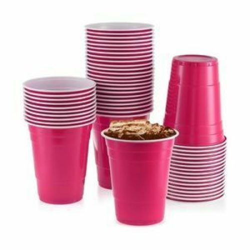 Pink Cups - 25 / 50 stuks