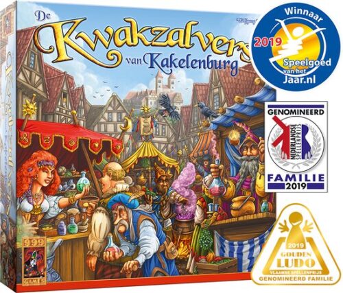 #7: De Kwakzalvers van Kakelenburg Basisspel